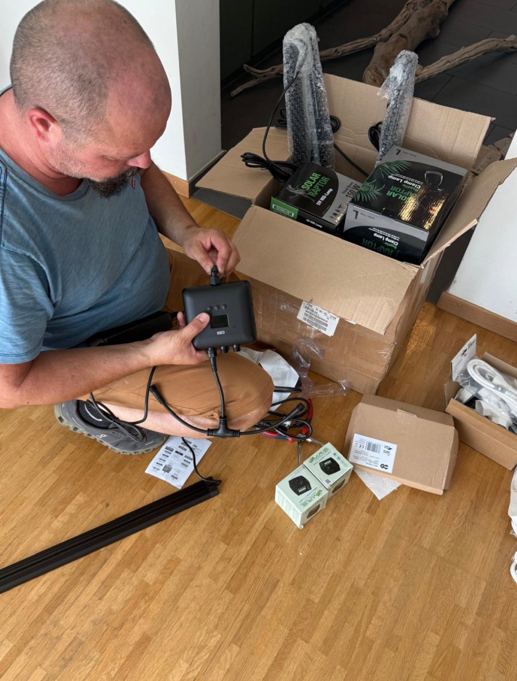 Installation der Elektrik